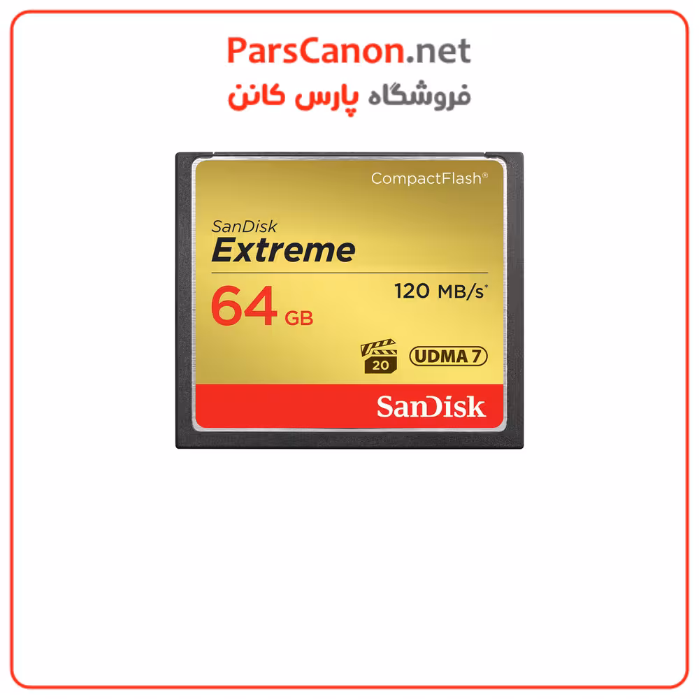 کارت حافظه سن دیسک SanDisk 64 GB Extreme CompactFlash Memory Card
