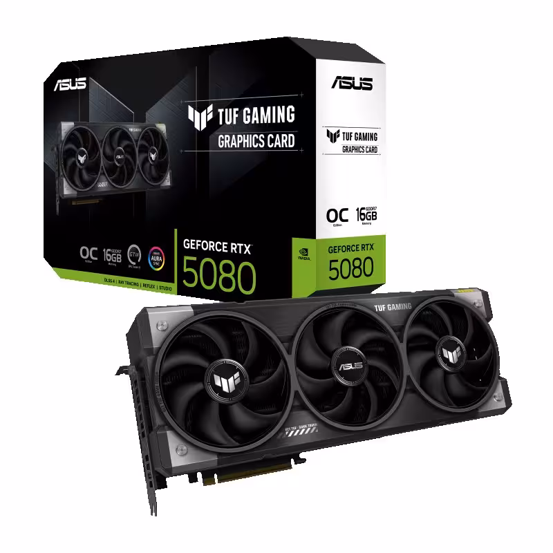 کارت گرافیک ایسوس TUF Gaming RTX 5080 OC 16G