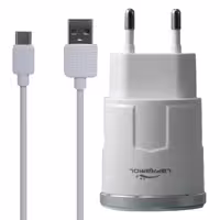 شارژر دیواری لاپرامول مدل LP-C19 به همراه کابل تبدیل USB-C | کالا مکس