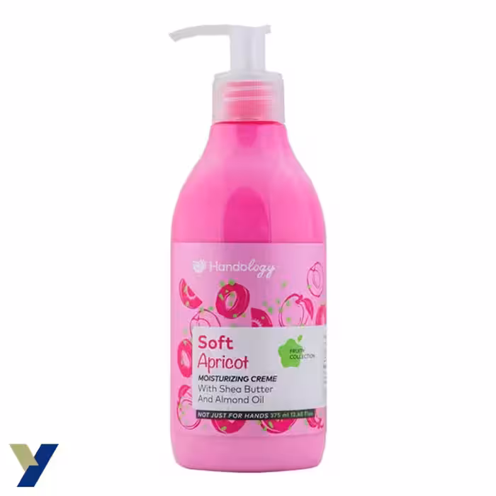 کرم دست و صورت هندولوژی مدل SOFT APRICOT حجم 375ML