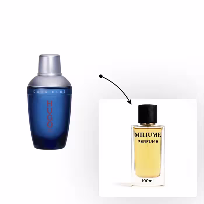 اسانس عطر Hugo Boss Hugo Dark Blue برند RenneTouch - کد 1468 - هوگو بوس دارک بلو 100ML - میلیوم پرفیوم
