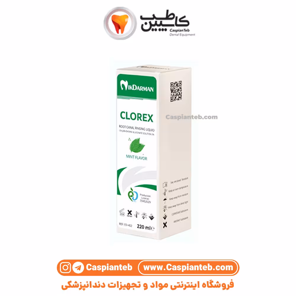 محلول کلرهگزیدین ترمیمی نیک درمان Clorex Resto