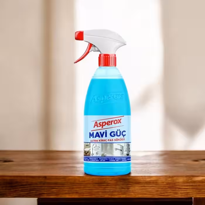 اسپری پاک کننده شیرآلات و سرامیک ماوی گوچ آسپروکس ASPEROX MAVI GUC