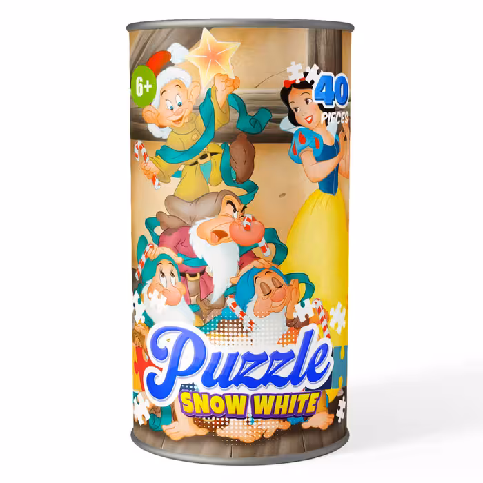 پازل 40 تکه کارتون سفید برفی