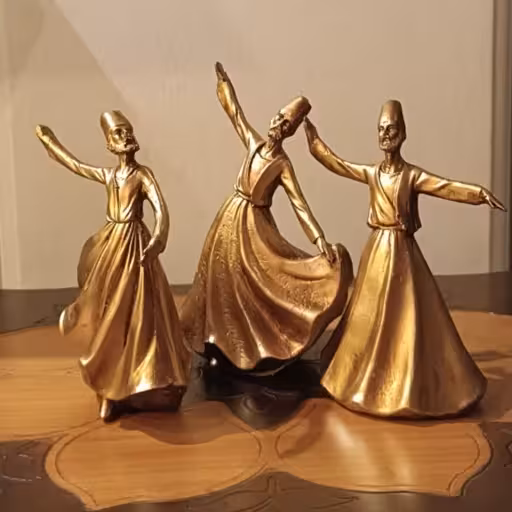 مجسمه 3 تکه رقص سماع