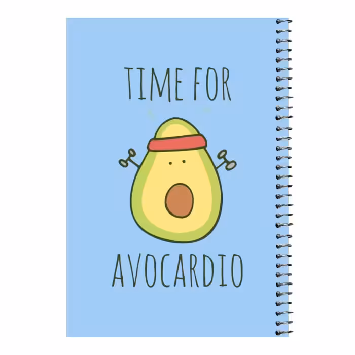 دفتر مشق 80 برگ اس جی طرح آووکادو