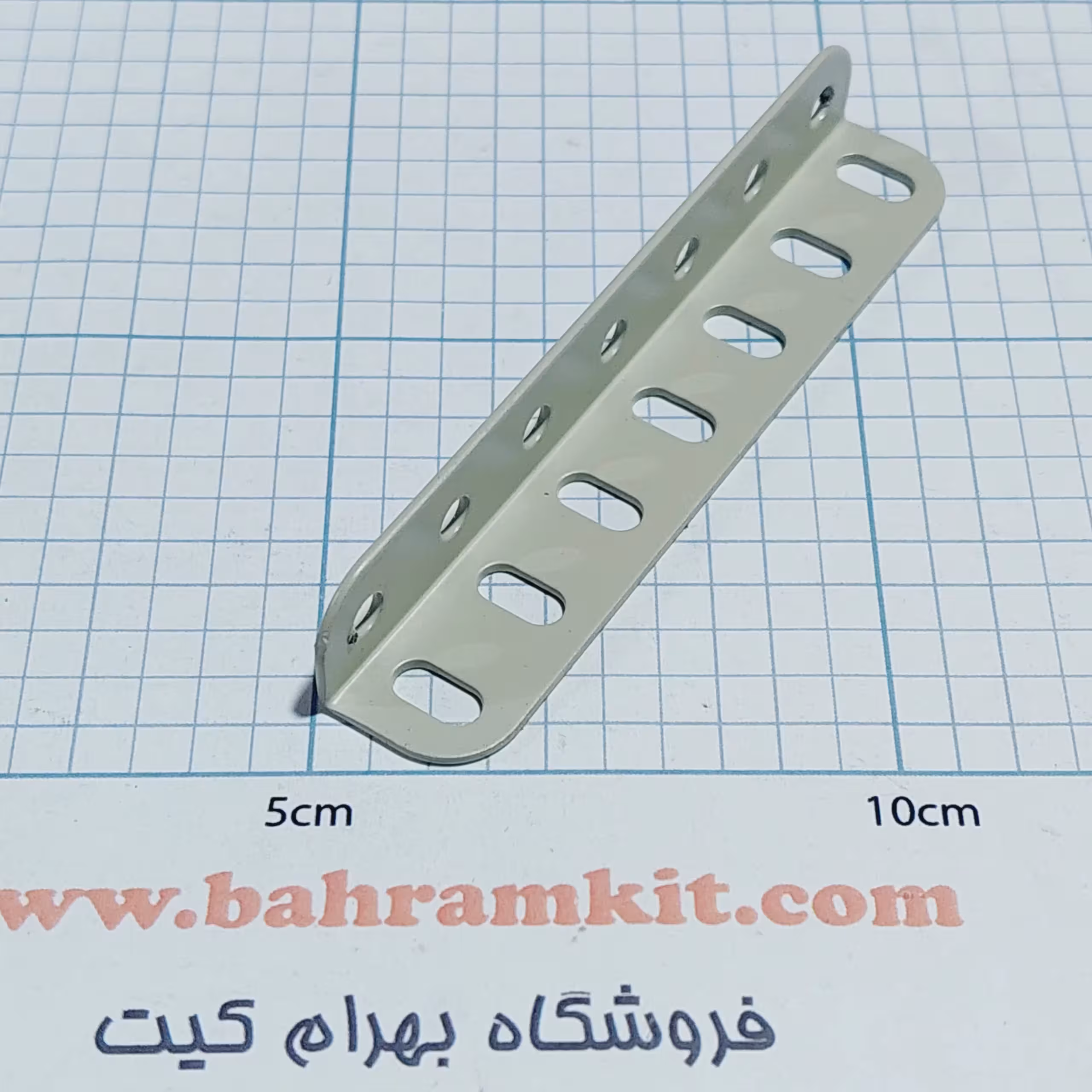 سازه فلزی نبشی 7 سوراخ بسته 4 تایی