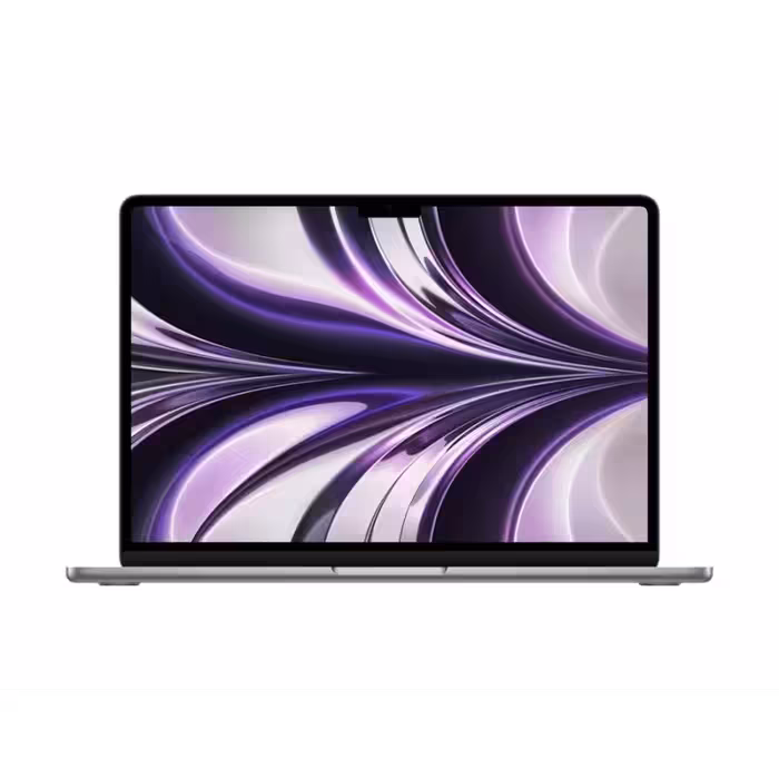 لپ تاپ اپل 13.6 اینچی مدل Apple MacBook Air 2022 Space Gray MLXW3 پردازنده M2 رم 8GB حافظه 256GB SSD - فروشگاه اینترنتی سیب سبز