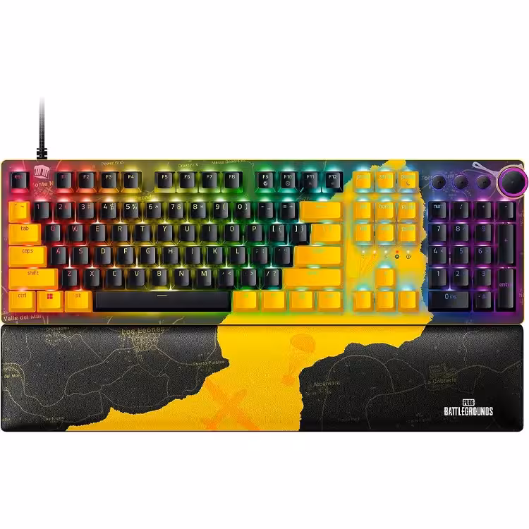 کیبورد ریزر Razer Huntsman V2 PUBG:BATTLEGROUNDS Edition