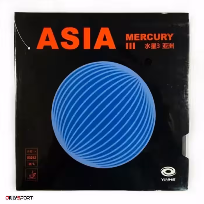رویه راکت پینگ پنگ آسیا مرکوری 3 یینهه مشکی Yinhe Asia Mercury III