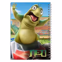 دفتر مشق کارتون لئو