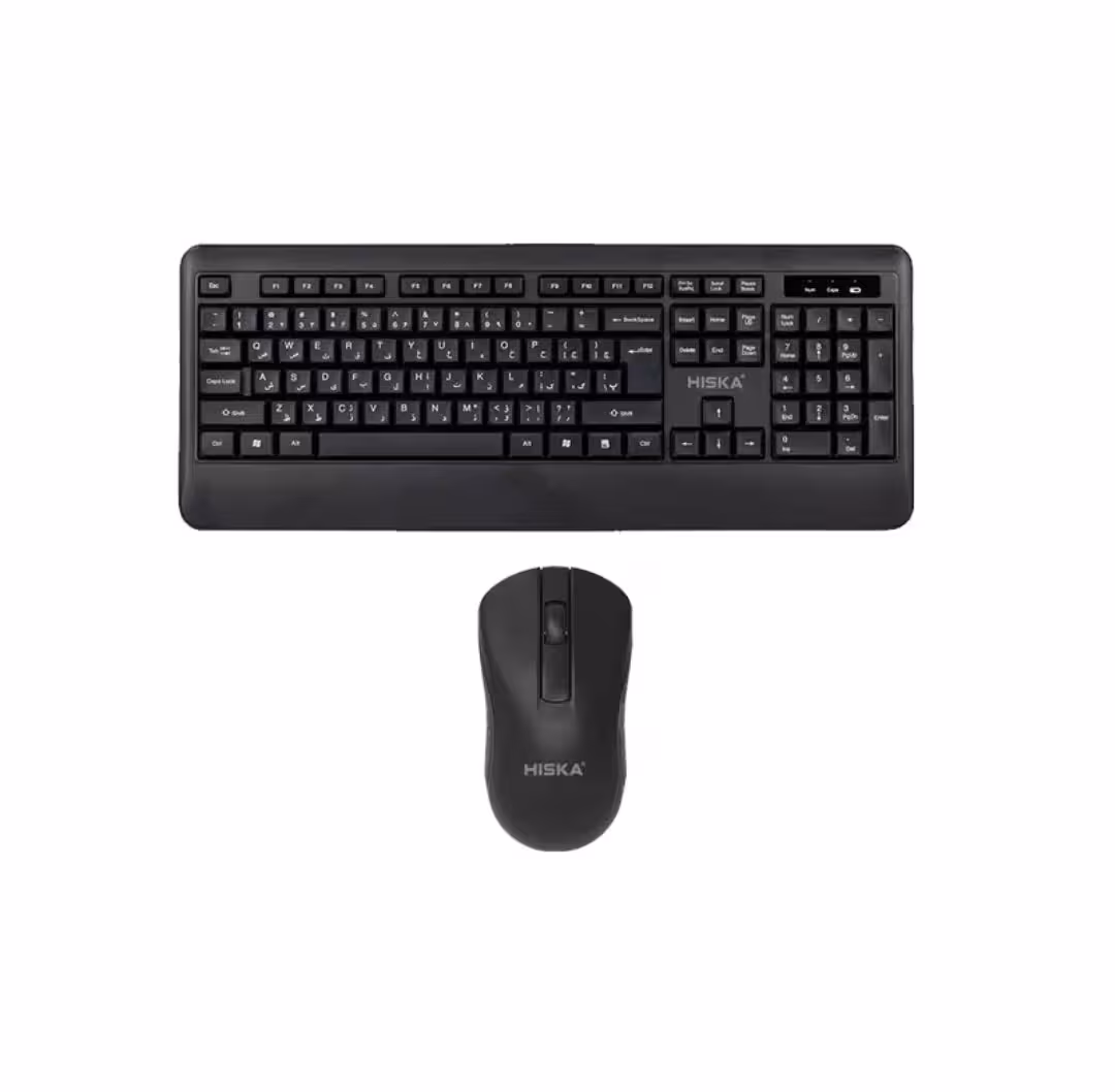 کیبورد و موس هیسکا مدل H-MK15W