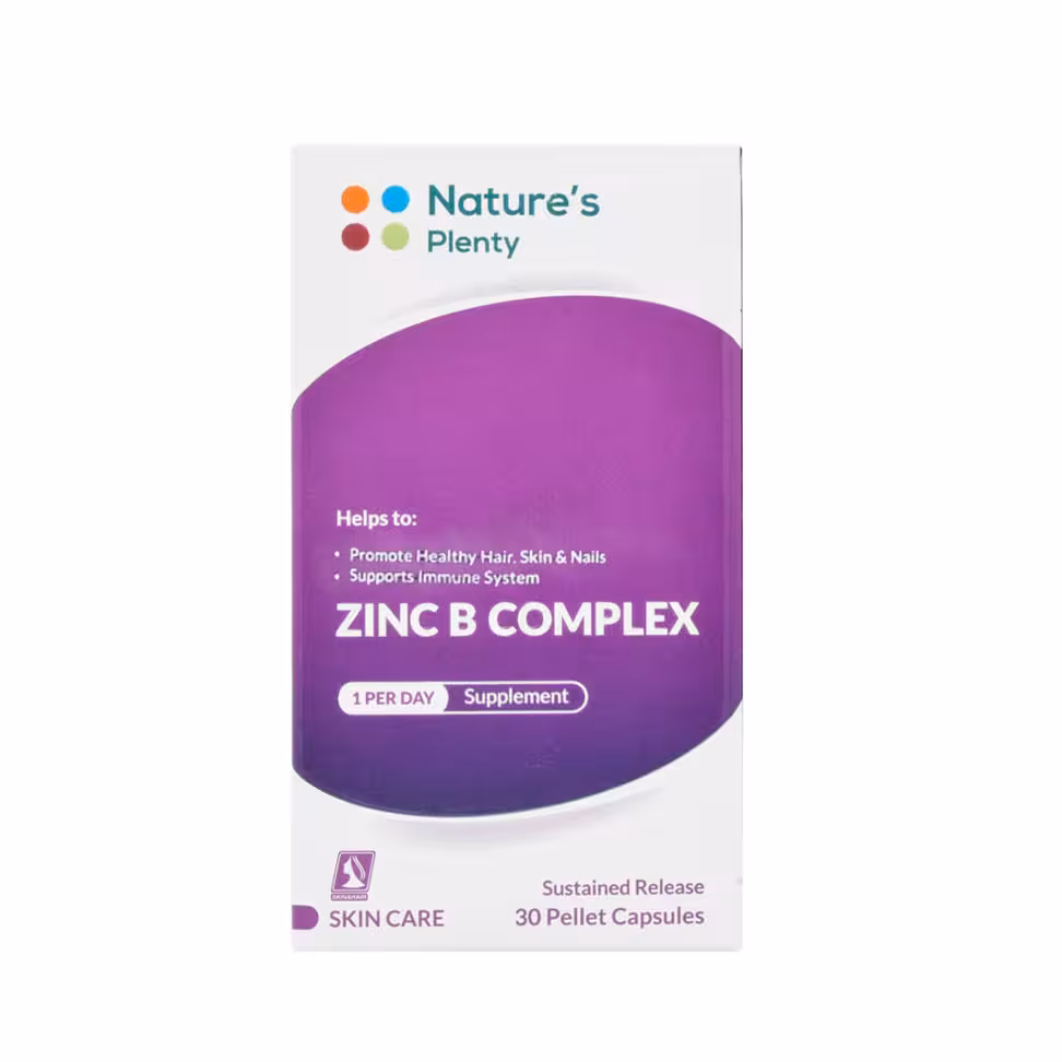 کپسول زینک ب کمپلکس نیچرز پلنتی