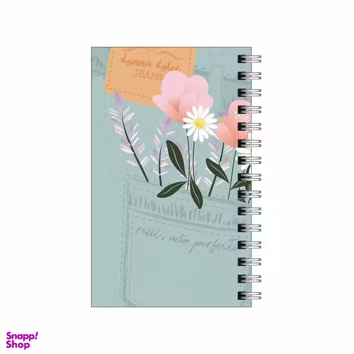 دفترچه یادداشت ۶۰ برگ مدل To Do List طرح جیب شلوار و گل و استایل کد 9582729