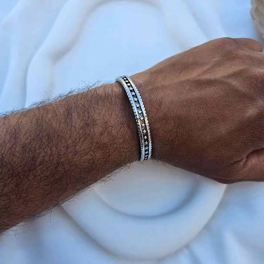 دستبند بنگل ستاره ای