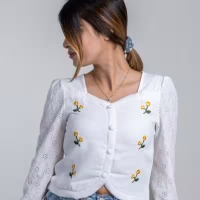 بلوز زنانه کراپی