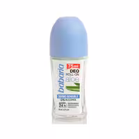 مشخصات، خرید و قیمت رول ضد تعریق باباریا مدل DERMO SENSIBILE حاوی آلوئه ورا حجم 75 میل ⭐️ ویان مارکت