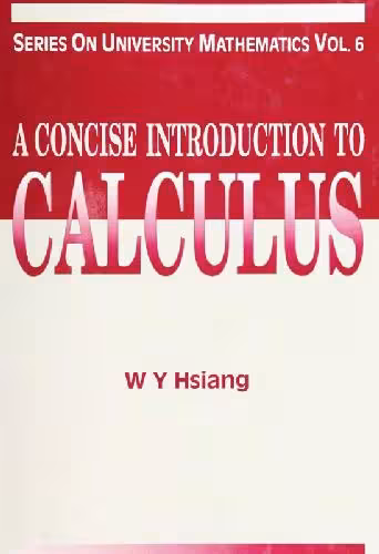خرید و دانلود نسخه کامل کتاب A Concise Introduction to Calculus