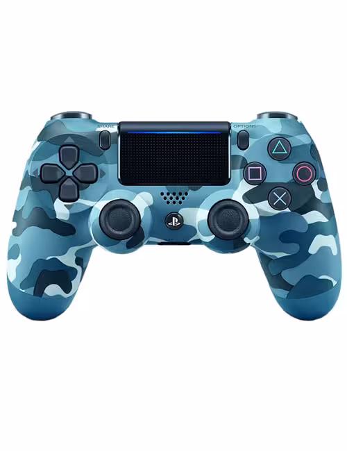 دسته PS4 طرح چریکی آبی