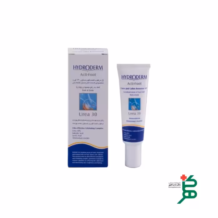 ژل مرطوب کننده قوی هیدرودرم (حاوی اوره 30%)
