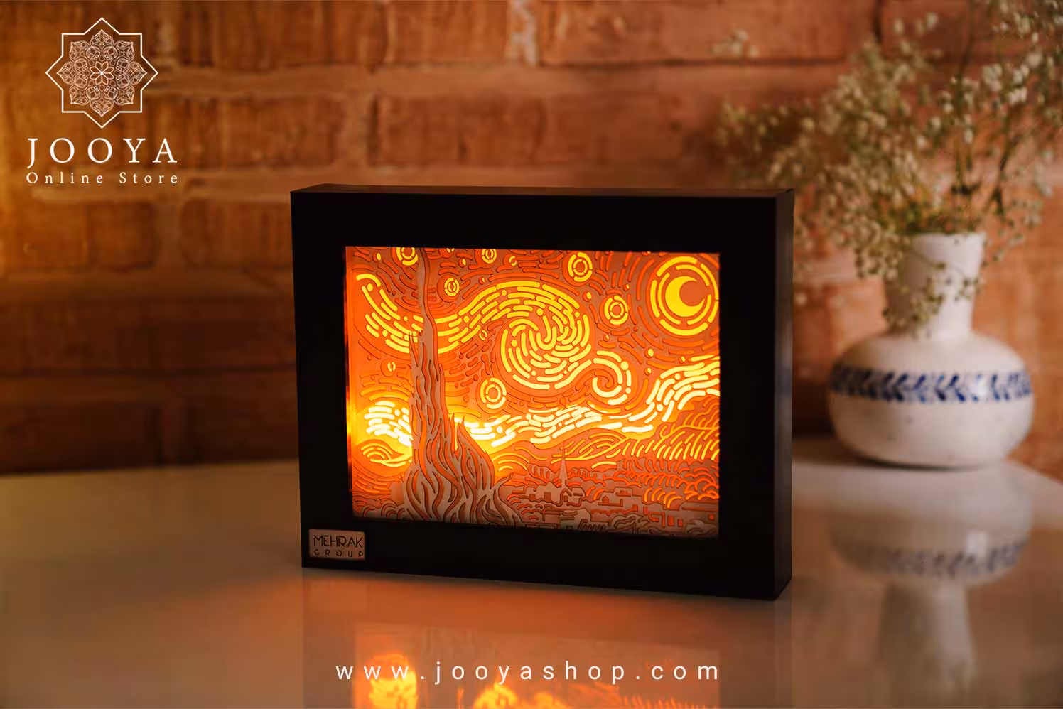 تابلو شب پرستاره سایز 2