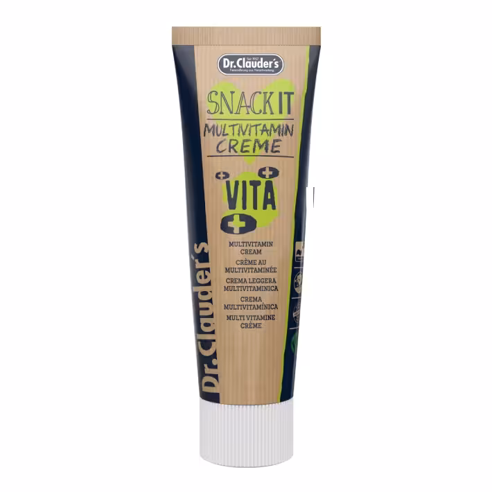 خمیر مولتی ویتامین و مالت گربه و سگ دکترکلادرز Dr.Clauder’s Snack it Multi Vitamin Creme