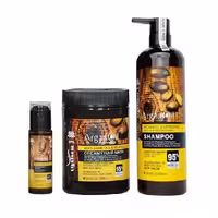 پک شامپو، ماسک مو و روغن آرگان بدون سولفات لایتنس اسلواکی اصل دارای هولوگرام (حجم 900   1000   100 میل)