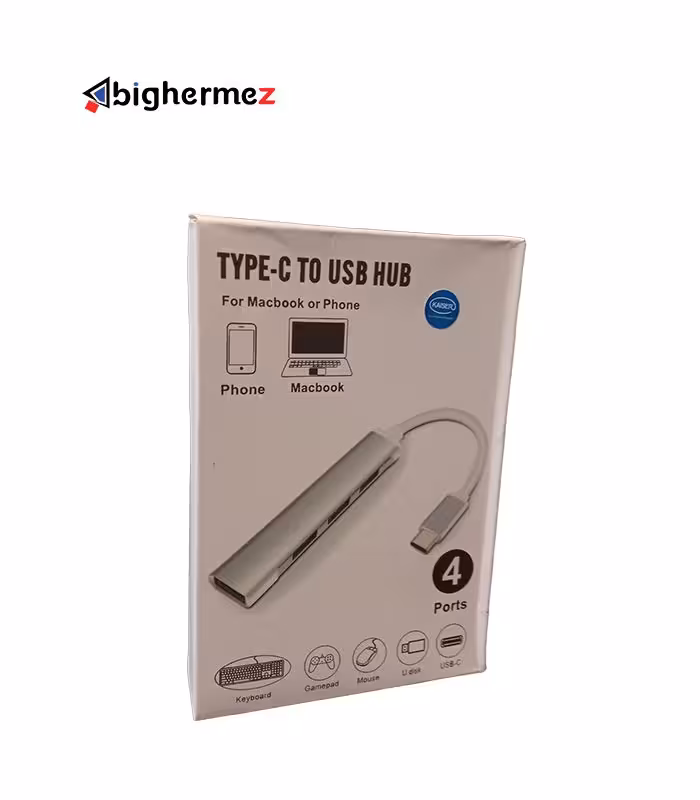 هاب 4 پورت TYPE-C USB3.0 کایزر مدل C-809