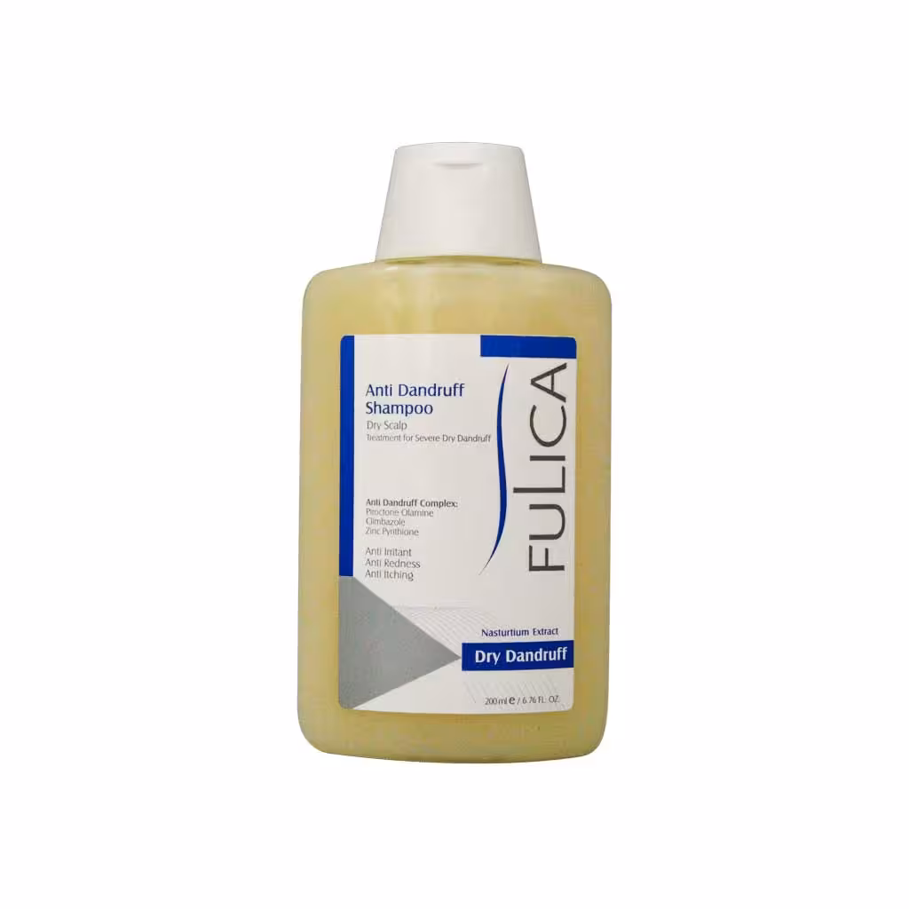 شامپو ضد شوره مخصوص پوست سر خشک فولیکا 200میلی لیتر | Fulica Dry Dandruff Shampoo