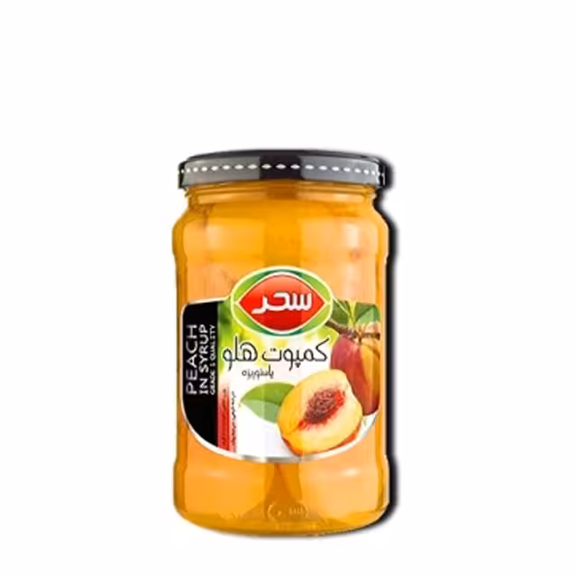 کمپوت هلو سحر 660 گرمی
