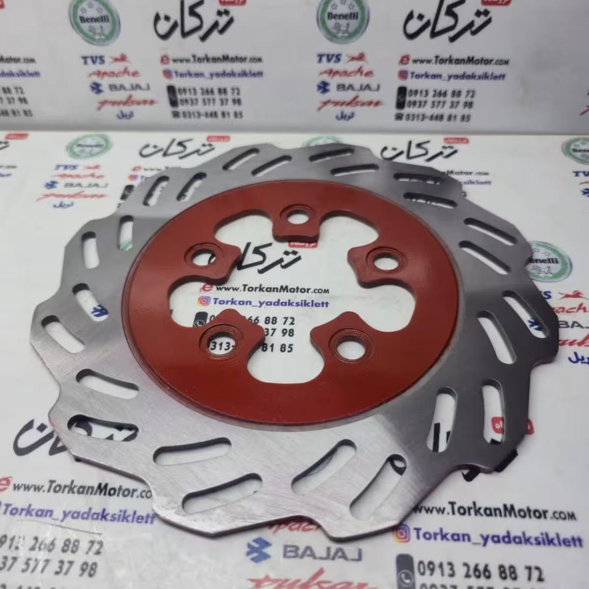 دیسک ترمز عقب اسکوتر کاوان ( کیفیت درجه 1)