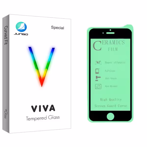 محافظ صفحه نمایش سرامیکی جانبو مدل Viva Glass مناسب برای گوشی موبایل اپل Iphone  6s/6