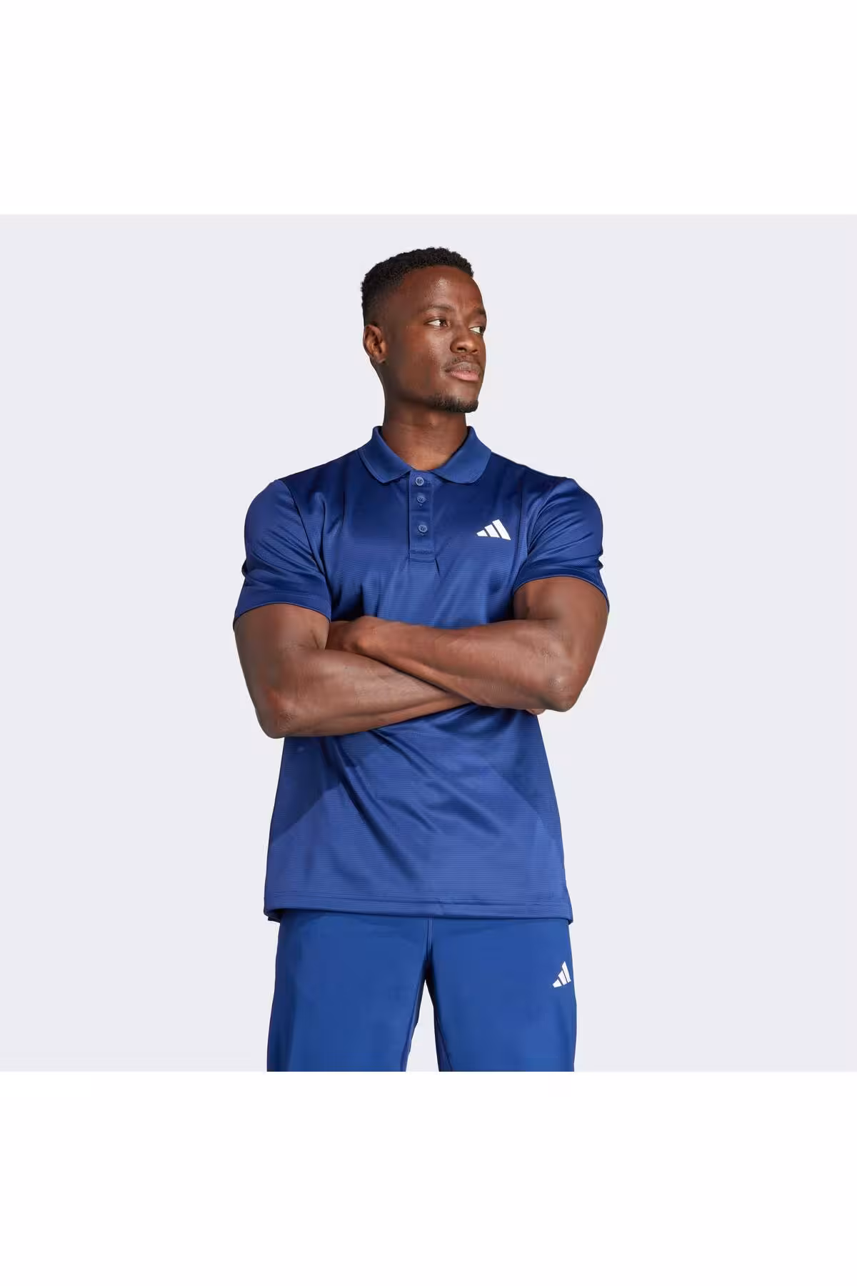 تی شرت یقه پولو مردانه TR ES POLO TRAINING NAVY BLUE adidas
