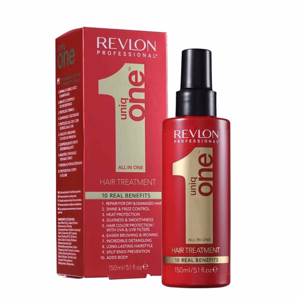 اسپری موی 10 کاره رولون یونیک وان Revlon Uniq One حجم 150 میلی لیتر