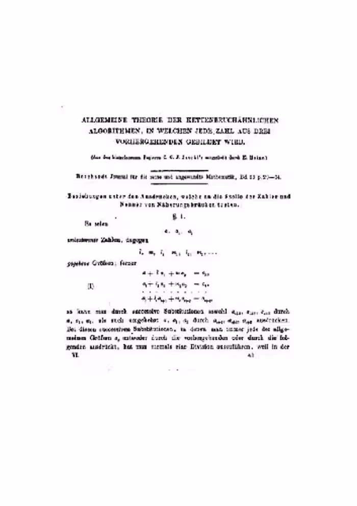 خرید و دانلود نسخه کامل کتاب Allgemeine Theorie der kettenbruchaehnlichen [kettenbruchähnlichen] Algorithmen