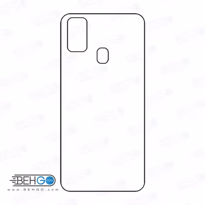 برچسب پشت ام 21 سامسونگ محافظ پشت رنگی و اکلیلی گوشی Samsung Galaxy M21 Back Protector