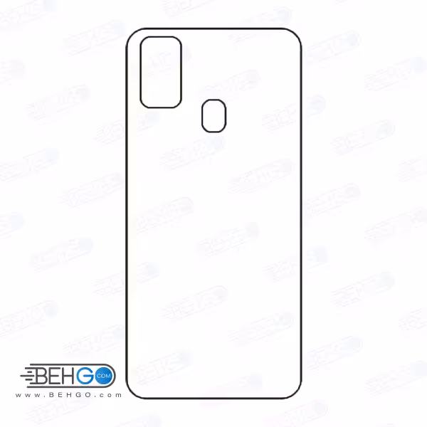 برچسب پشت ام 21 سامسونگ محافظ پشت رنگی و اکلیلی گوشی Samsung Galaxy M21 Back Protector