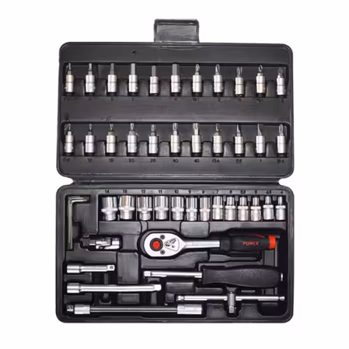 جعبه بکس فورس 46 پارچه 1/4 اینچ مدل 2462