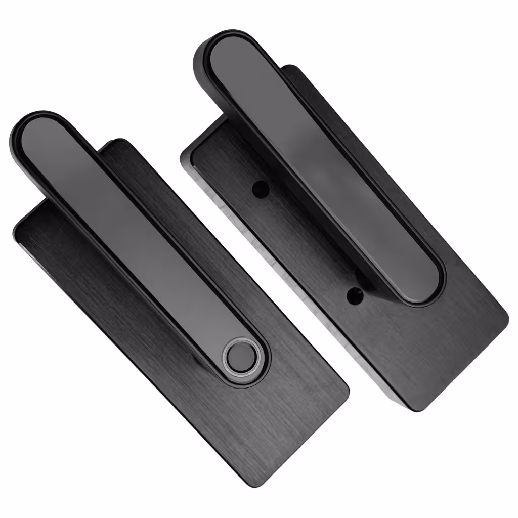 دستگیره هوشمند شیشه سکوریت مدل بیتا - یراقینو فروش یراق آلات کابینت و درب