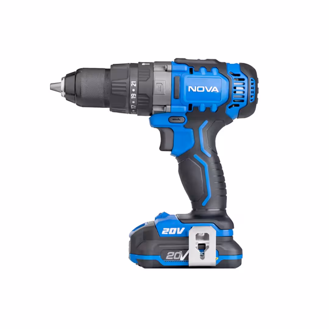 دریل شارژی 13 میلیمتری 20 ولت نووا 7721