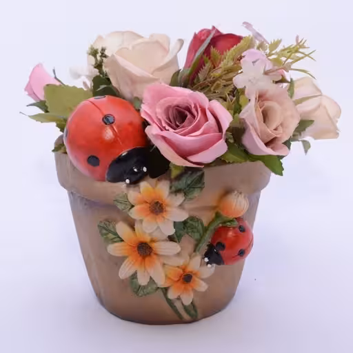 گلدان کفشدوزک