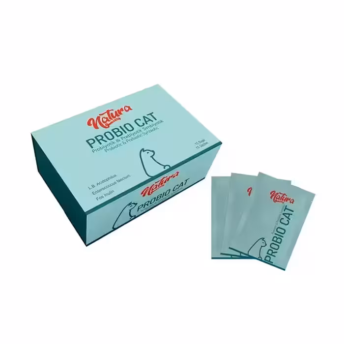 پودر پروبیوتیک گربه برند Natura ناتورا 1 عددی
