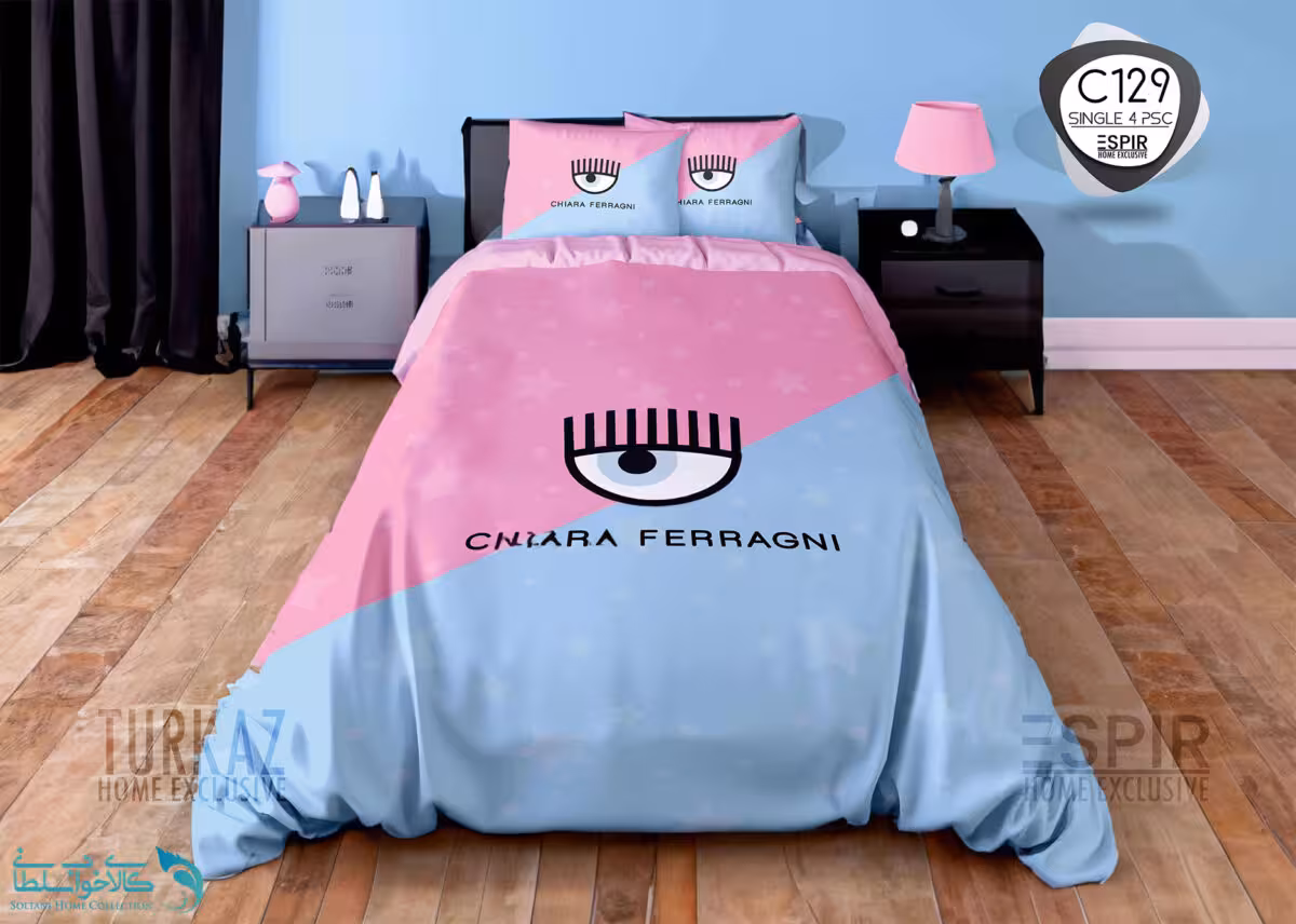 روتختی طرح chiara ferragni یک نفره برند Espir کد C129