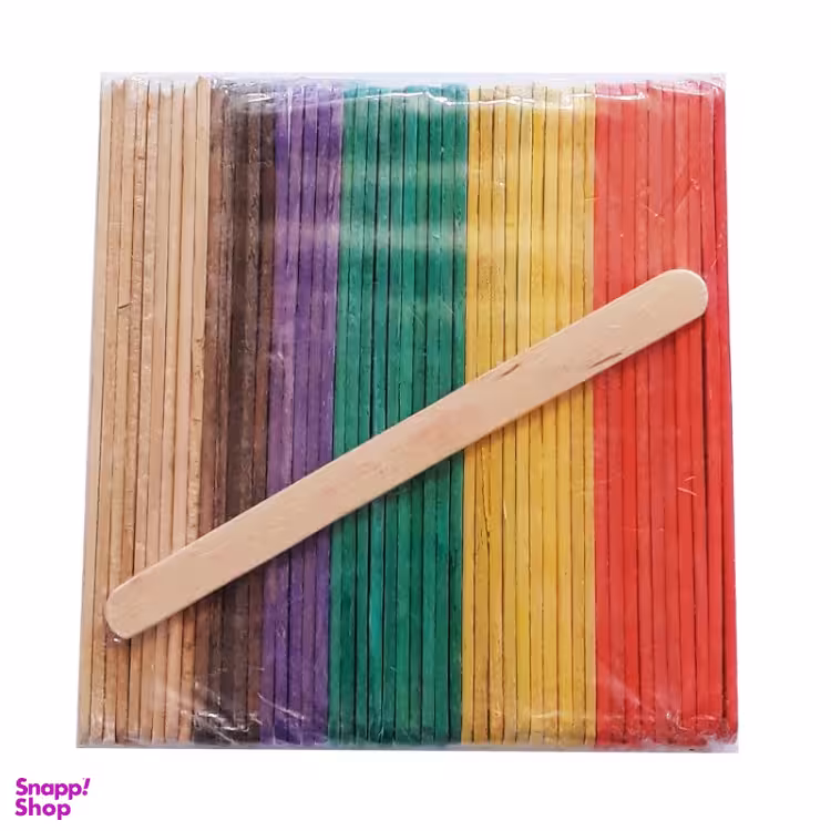 چوب بستنی مدل NR66 بسته 100 عددی