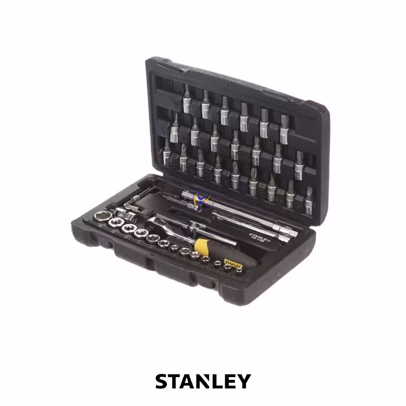 مجموعه 46 عددی آچار بکس شش پر مدل 727948 استنلی