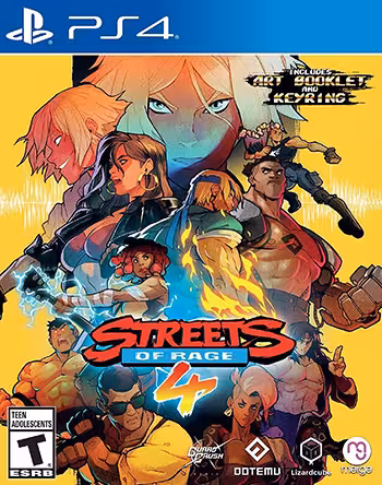 بازی پلی استیشن 4 نسخه رایتی نسخه هک‌شده بازی  Streets of Rage ps4