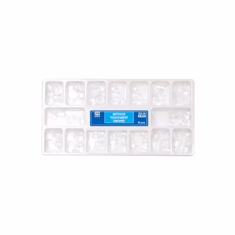 کیت روکش سلولوییدی قدامی TORVM – Anterior Transparent Crowns