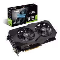 کارت گرافیک GEFORCE RTX 2060 O6G DUAL از برند ASUS