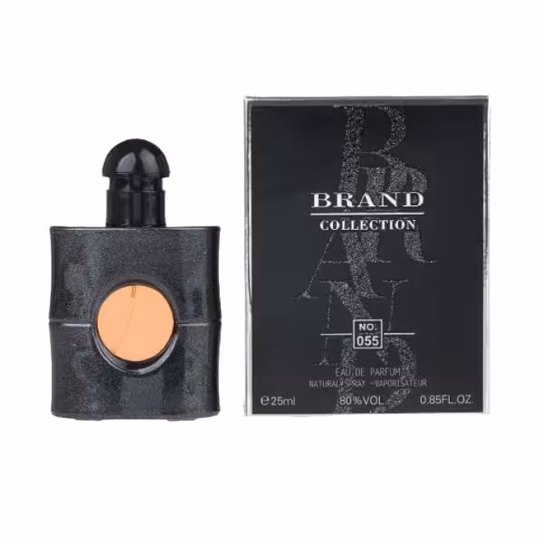 عطر جیبی زنانه بلک اپیوم برند کالکشن مدل 055 حجم 25 میلی لیتر