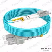 پچ کورد فیبر نوری 10 متری داپلکس Nexans OM3 SC-LC